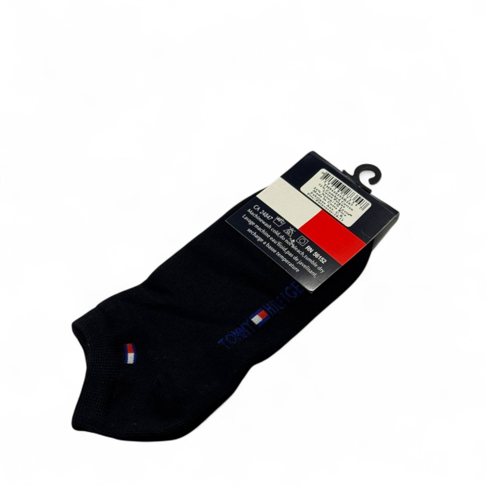 Tommy Hilfiger Ankle Socks – Grey Logo Edition 🩶