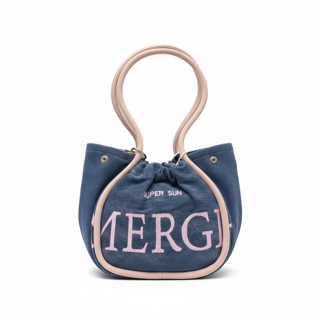 Super Sun Denim Mini Bucket Bag 💙✨