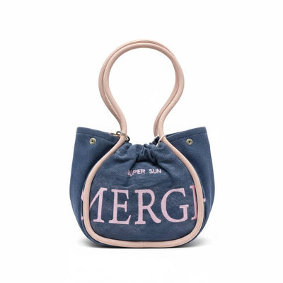 Super Sun Denim Mini Bucket Bag 💙✨