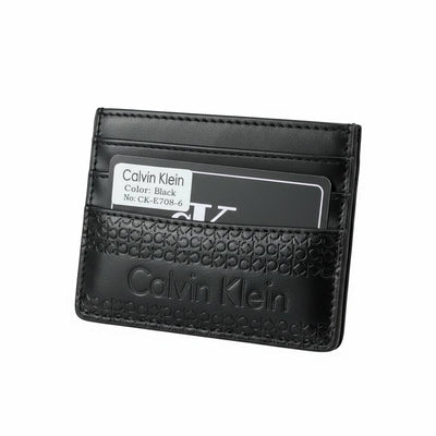 Calvin Klein Black Leather Wallet & Card Holder Gift Set 🖤✨