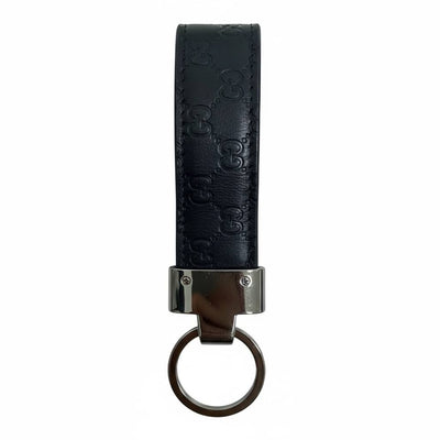 Gucci GG Embossed Leather Wallet, Card Holder & Key Ring Set – Black 🖤✨