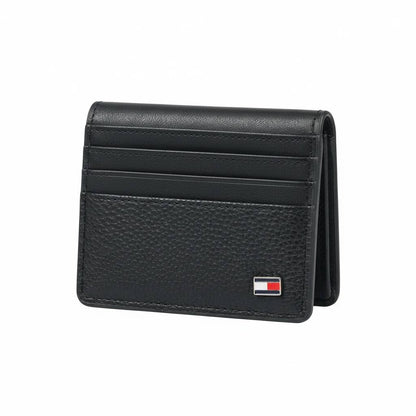 Tommy Hilfiger Leather Card Wallet – Black 🖤✨