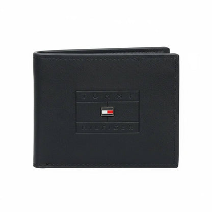 Tommy Hilfiger Classic Leather Bifold Wallet – Black 🖤✨