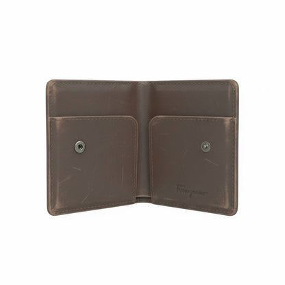 Salvatore Ferragamo Leather Bifold Wallet – Brown 🤎✨