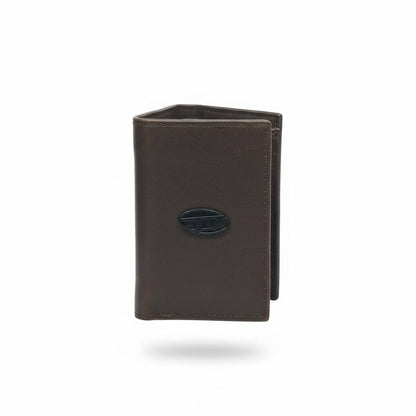 Diesel Leather Bifold Wallet – Brown 🖤🤎