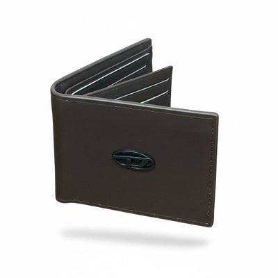 🔥🖤 DIESEL Men’s Leather Bifold Wallet – Bold Brown Edition 🖤🔥