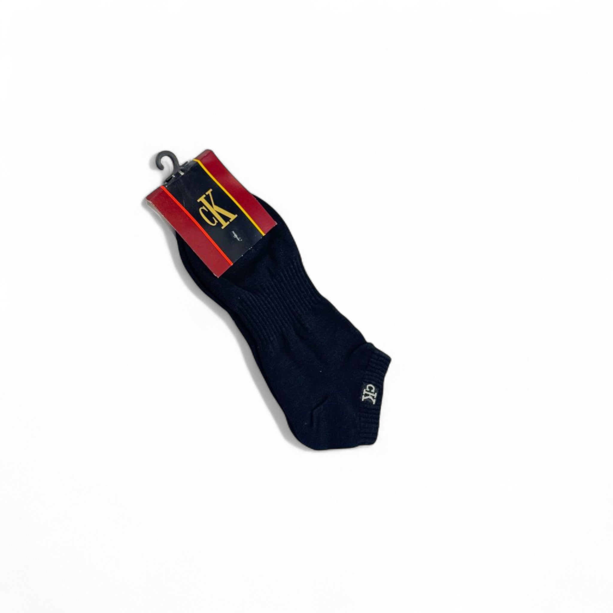 Calvin Klein-Inspired Black Ankle Sock 🖤 | Sleek Minimalist Comfort