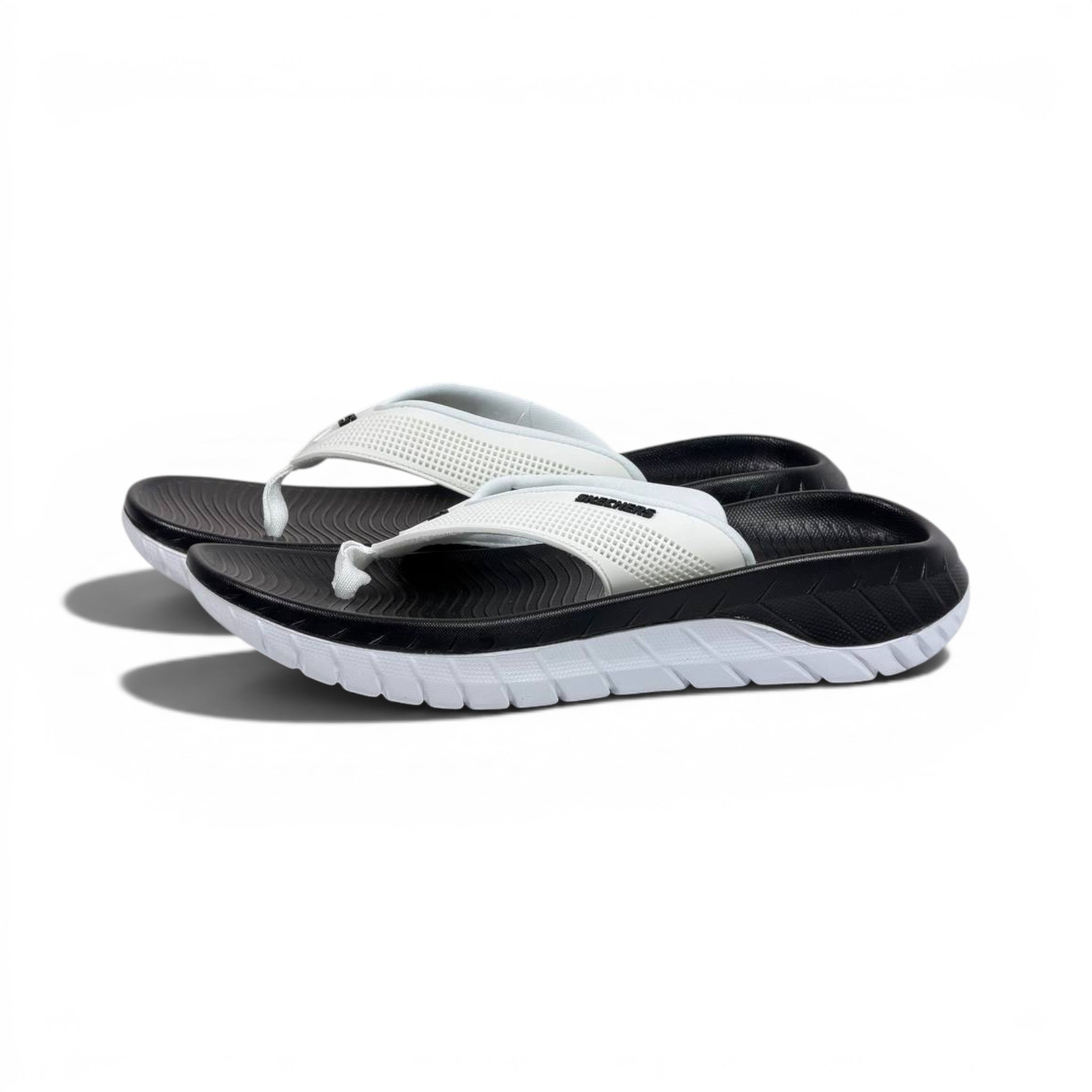 ⚫⚪ Skechers Men’s Ultra Flex Comfort Flip Flops ✨