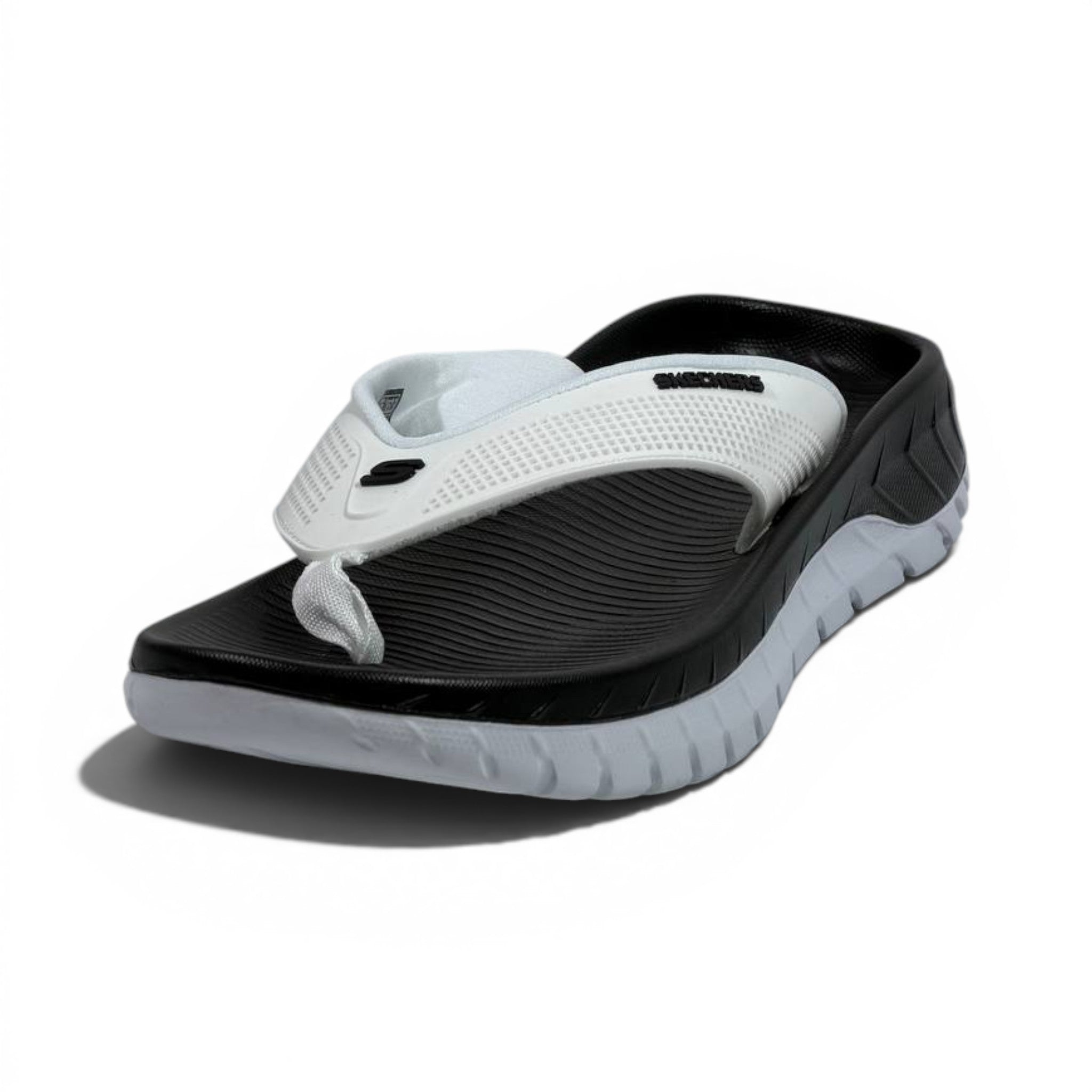 ⚫⚪ Skechers Men’s Ultra Flex Comfort Flip Flops ✨