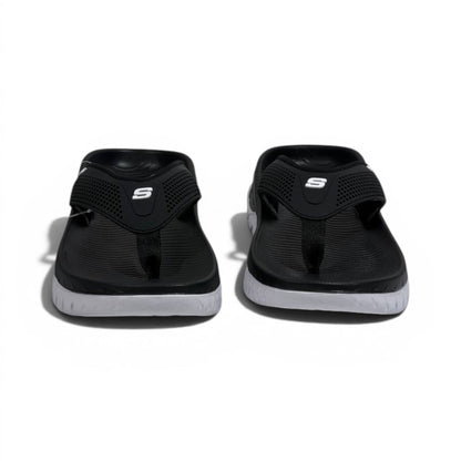 Skechers Ultra Comfort Sport Flip Flops – Lightweight Flexible Summer Slides For Men 🖤👣