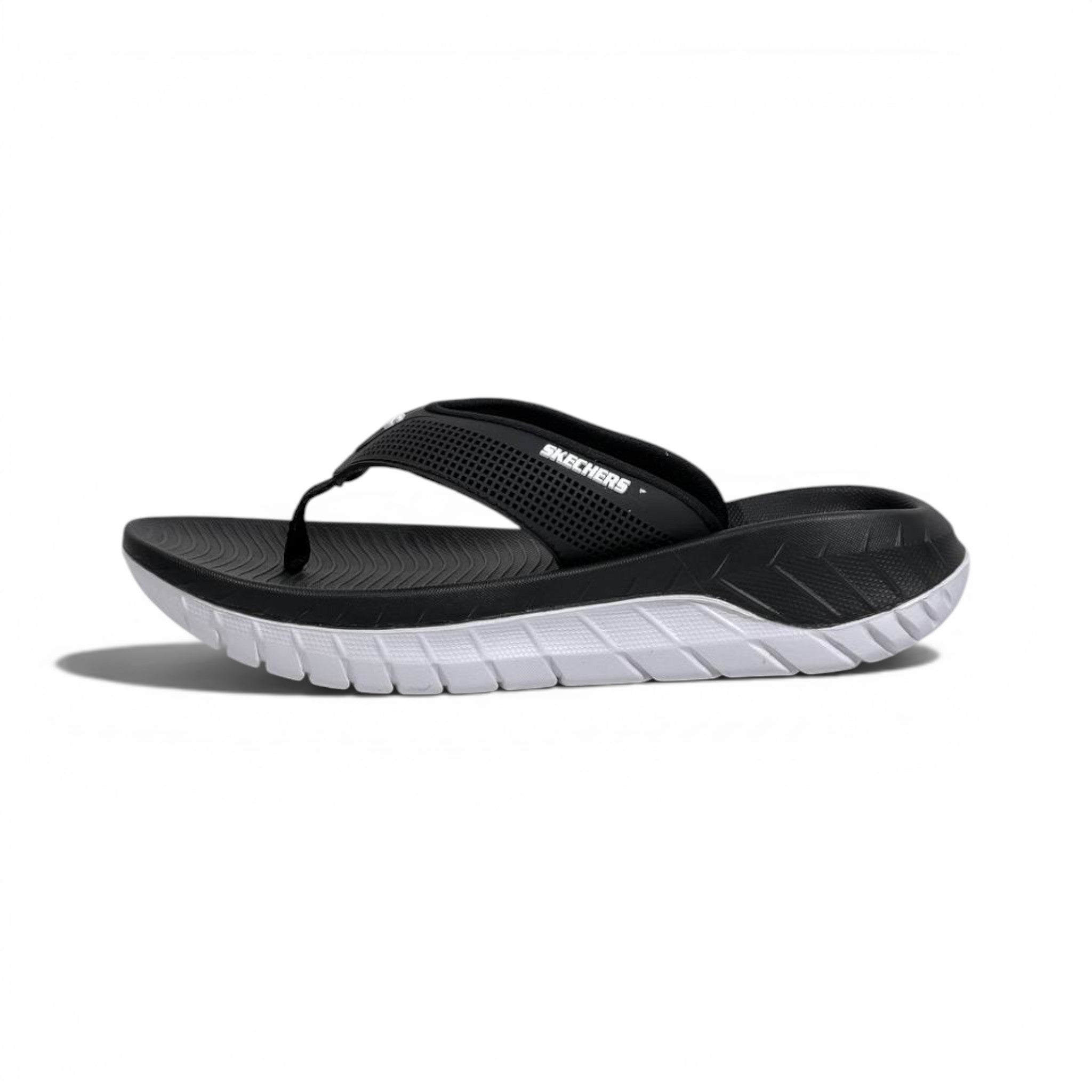 Skechers Ultra Comfort Sport Flip Flops – Lightweight Flexible Summer Slides For Men 🖤👣