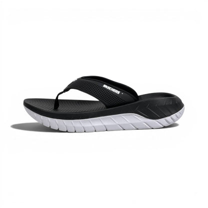 Skechers Ultra Comfort Sport Flip Flops – Lightweight Flexible Summer Slides For Men 🖤👣