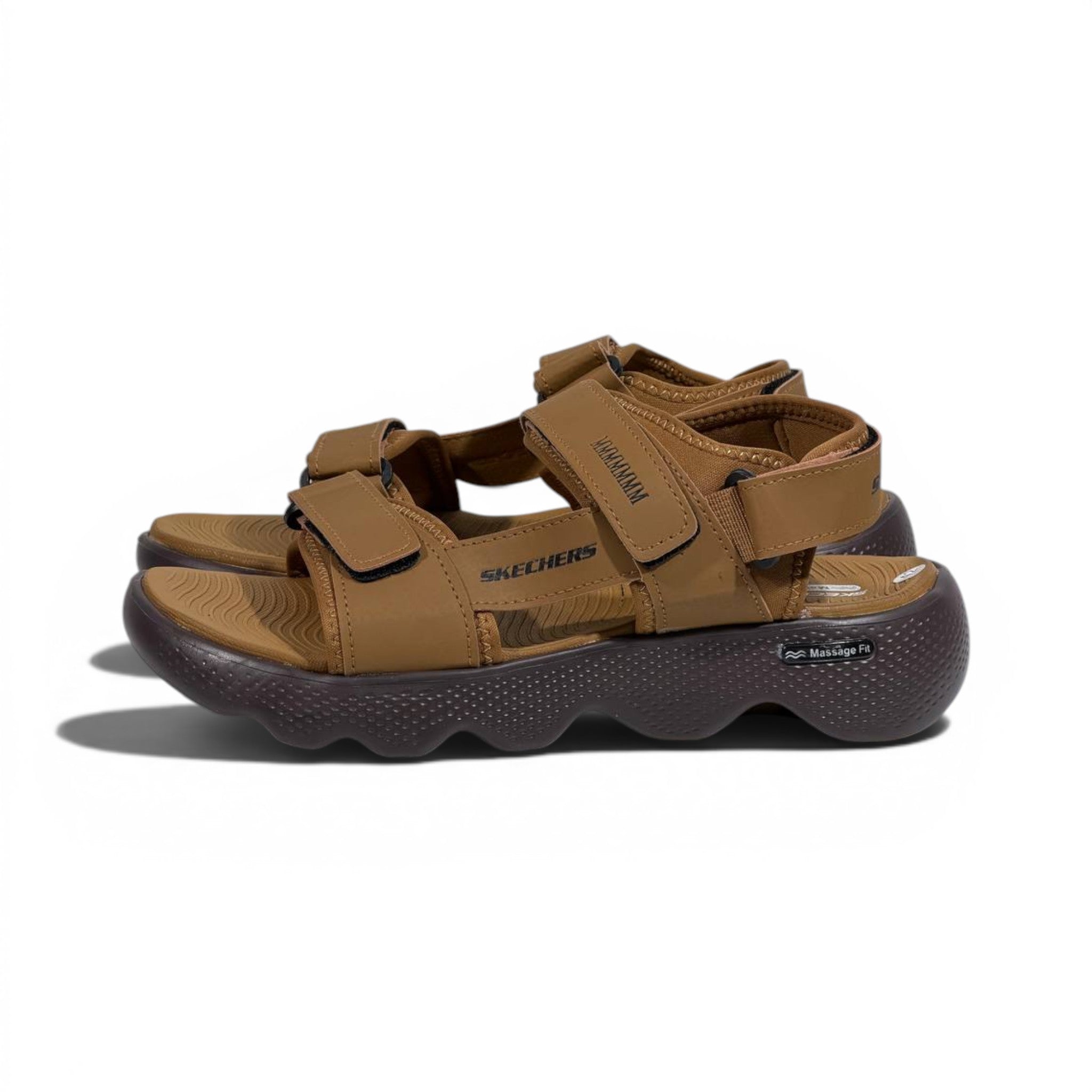 Skechers Premium Comfort Outdoor Sandals – Adjustable Lightweight Summer Trekking Sandals For Men 🤎👣