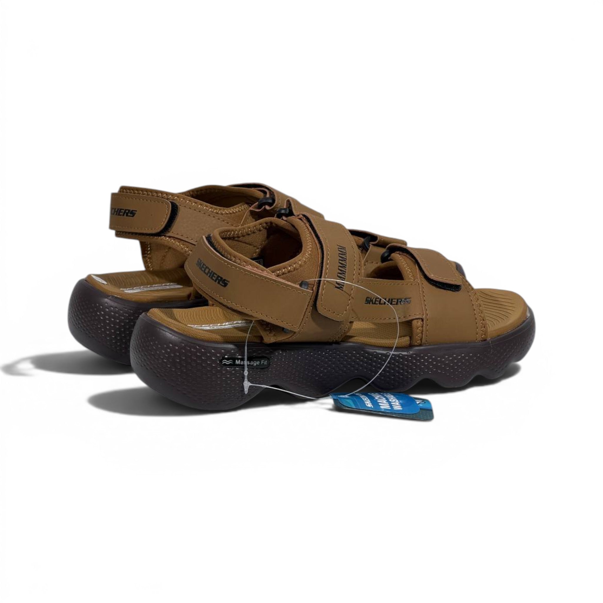 Skechers Premium Comfort Outdoor Sandals – Adjustable Lightweight Summer Trekking Sandals For Men 🤎👣