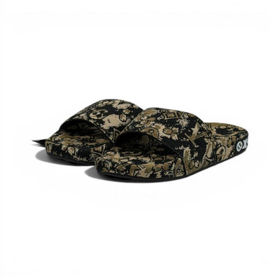 Louis Vuitton Monogram Inspired Slide Sandals – Luxury Designer Comfort Slippers ✨🖤