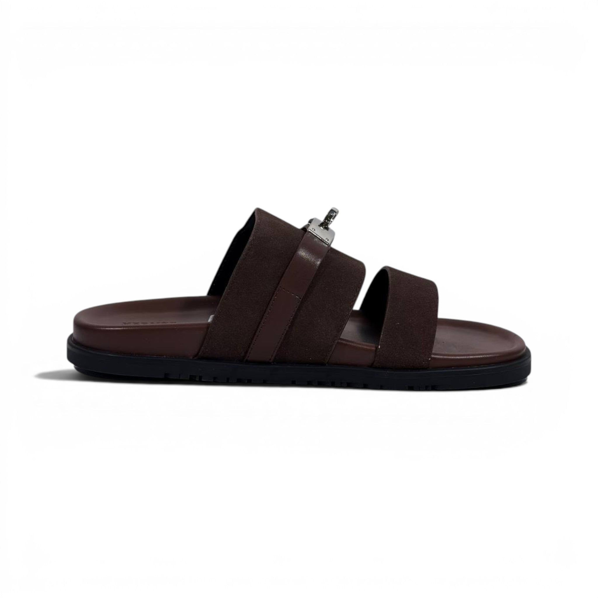 Hermès Brown Luxury Slide Sandals – Premium Designer Summer Slippers 🤎✨