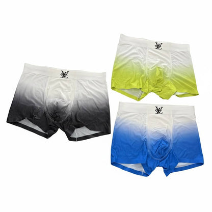 Louis Vuitton Gradient Premium Boxer Briefs Set – Luxury Ice Silk Collection 🌈✨