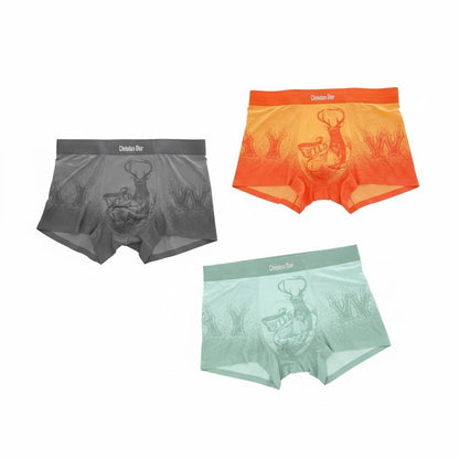 Christian Dior Wild Edition Premium Boxer Briefs Set – Luxury Statement Collection 🦌✨