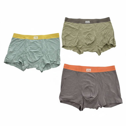 ALO Premium Ice Silk Boxer Briefs Set – Ultra Soft Comfort Collection 🌿✨