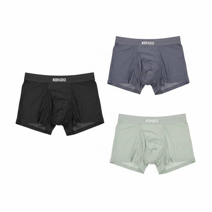 KENZO Ice Silk Boxer Briefs Set – Premium Everyday Comfort Collection 🖤✨