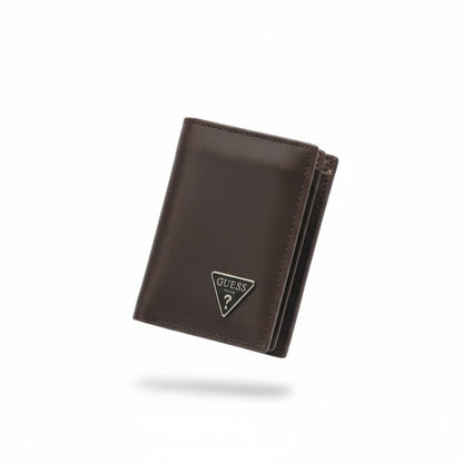 🤎✨ GUESS Leather Wallet – Brown