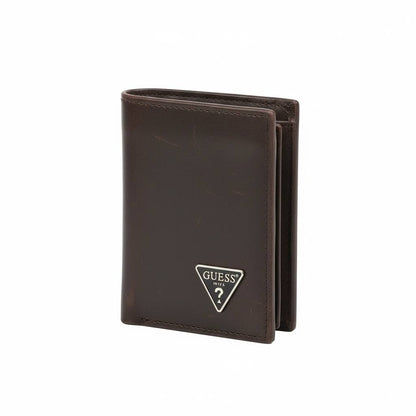 🤎✨ GUESS Leather Wallet – Brown