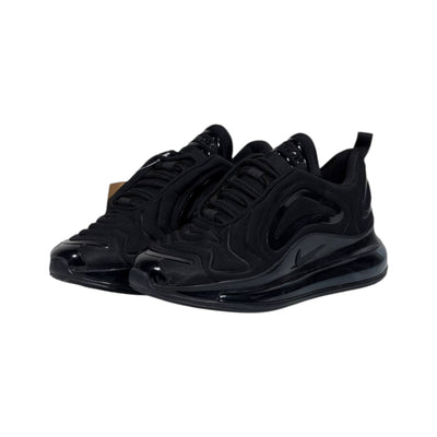 🖤👟 Nike Air Max 720 Triple Black Luxury Lifestyle Sneakers – Full Air Cushion Streetwear Running Shoes 🔥⚡