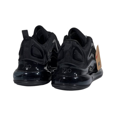 🖤👟 Nike Air Max 720 Triple Black Luxury Lifestyle Sneakers – Full Air Cushion Streetwear Running Shoes 🔥⚡