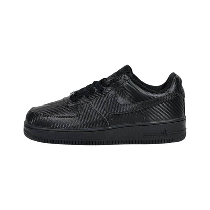 🖤🔥 Nike Air Force 1 Low Carbon Fiber Triple Black Sneakers – Luxury Streetwear Classic Shoes 👟⚡