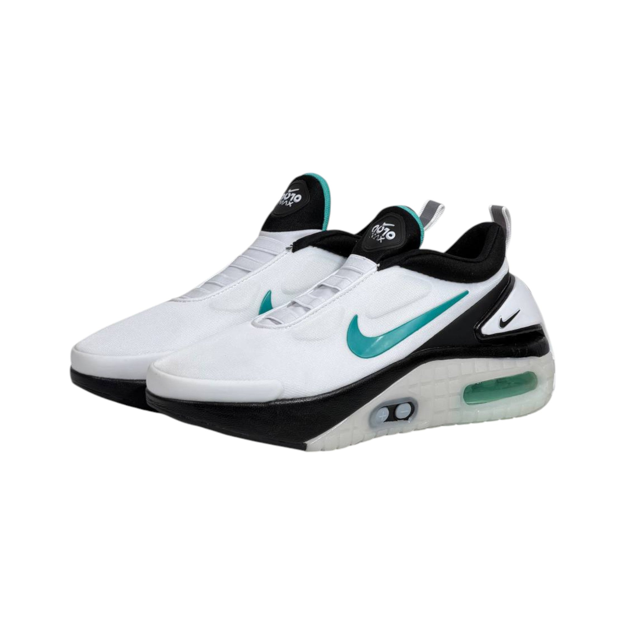 🤍⚡ Nike Air Max 90 SYSTM White Aqua Lifestyle Sneakers – Futuristic Slip-On Streetwear Shoes 👟🔥