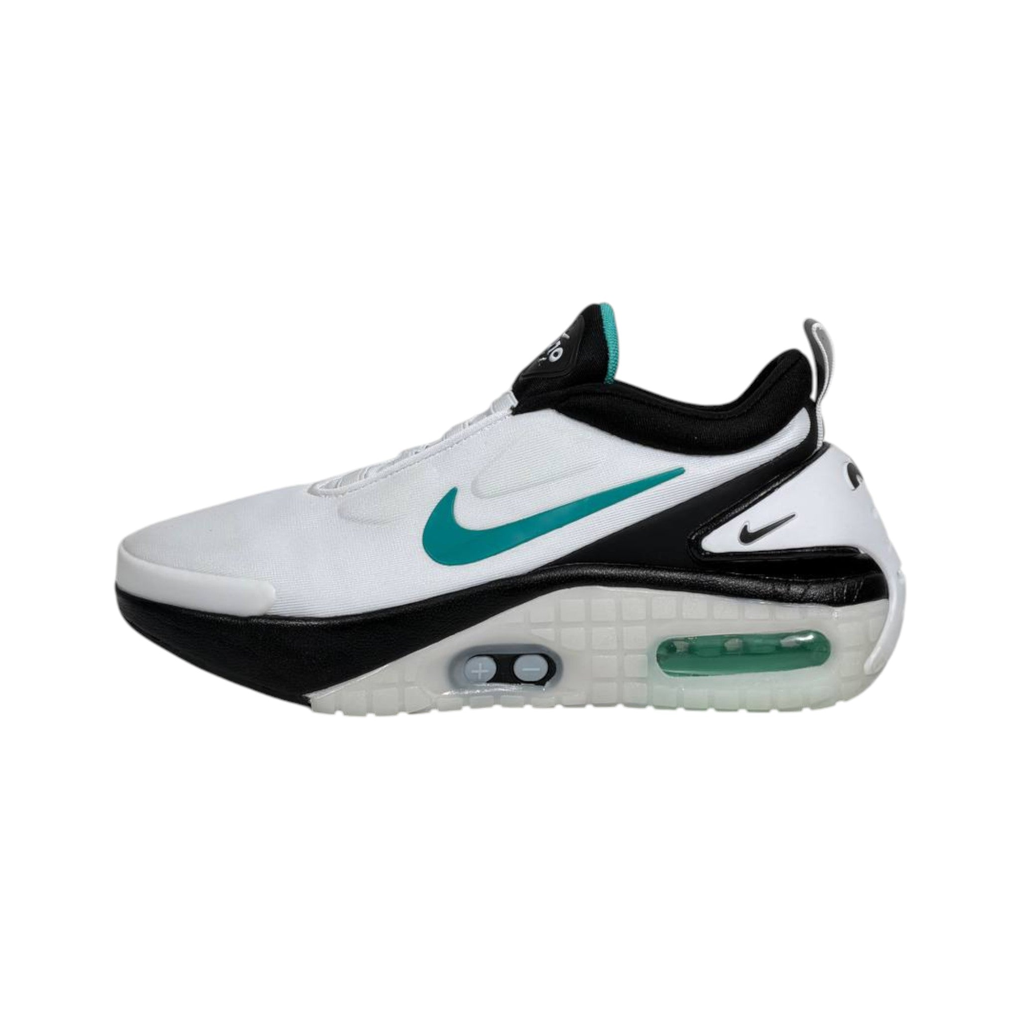 🤍⚡ Nike Air Max 90 SYSTM White Aqua Lifestyle Sneakers – Futuristic Slip-On Streetwear Shoes 👟🔥