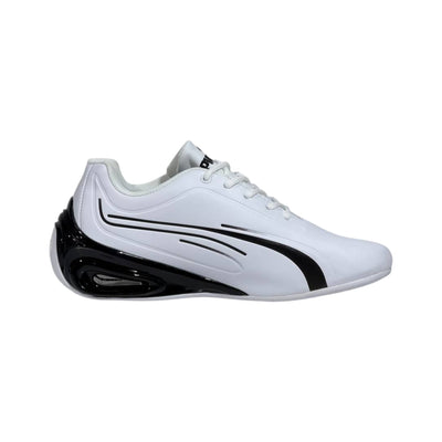 🤍⚡ Puma Viz Runner White & Black Lifestyle Sneakers – Modern Sport Comfort Shoes 👟🔥