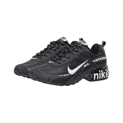 ⚡🖤 Nike Air Shox Black Silver Sneakers – Retro Streetwear Performance Shoes 👟🔥