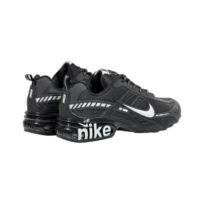 ⚡🖤 Nike Air Shox Black Silver Sneakers – Retro Streetwear Performance Shoes 👟🔥