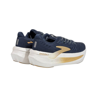 👟💙 Brooks Running Navy Gold Performance Sneakers – Lightweight Comfort Running Shoes ⚡