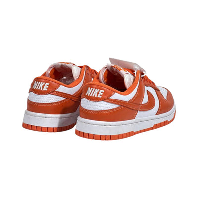 🧡🤍 Nike Dunk Low Orange Blaze Sneakers 👟🔥