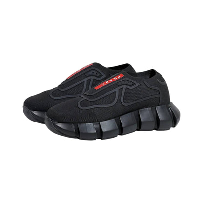 🖤❤️ Prada Cloudbust Thunder Black Sneakers 👟⚡