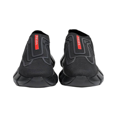 🖤❤️ Prada Cloudbust Thunder Black Sneakers 👟⚡