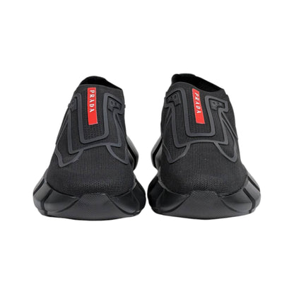 🖤❤️ Prada Cloudbust Thunder Black Sneakers 👟⚡