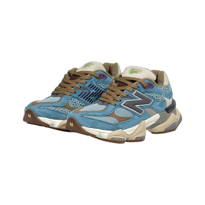 💙👟 New Balance 9060 Blue Suede Lifestyle Sneakers ✨🔥