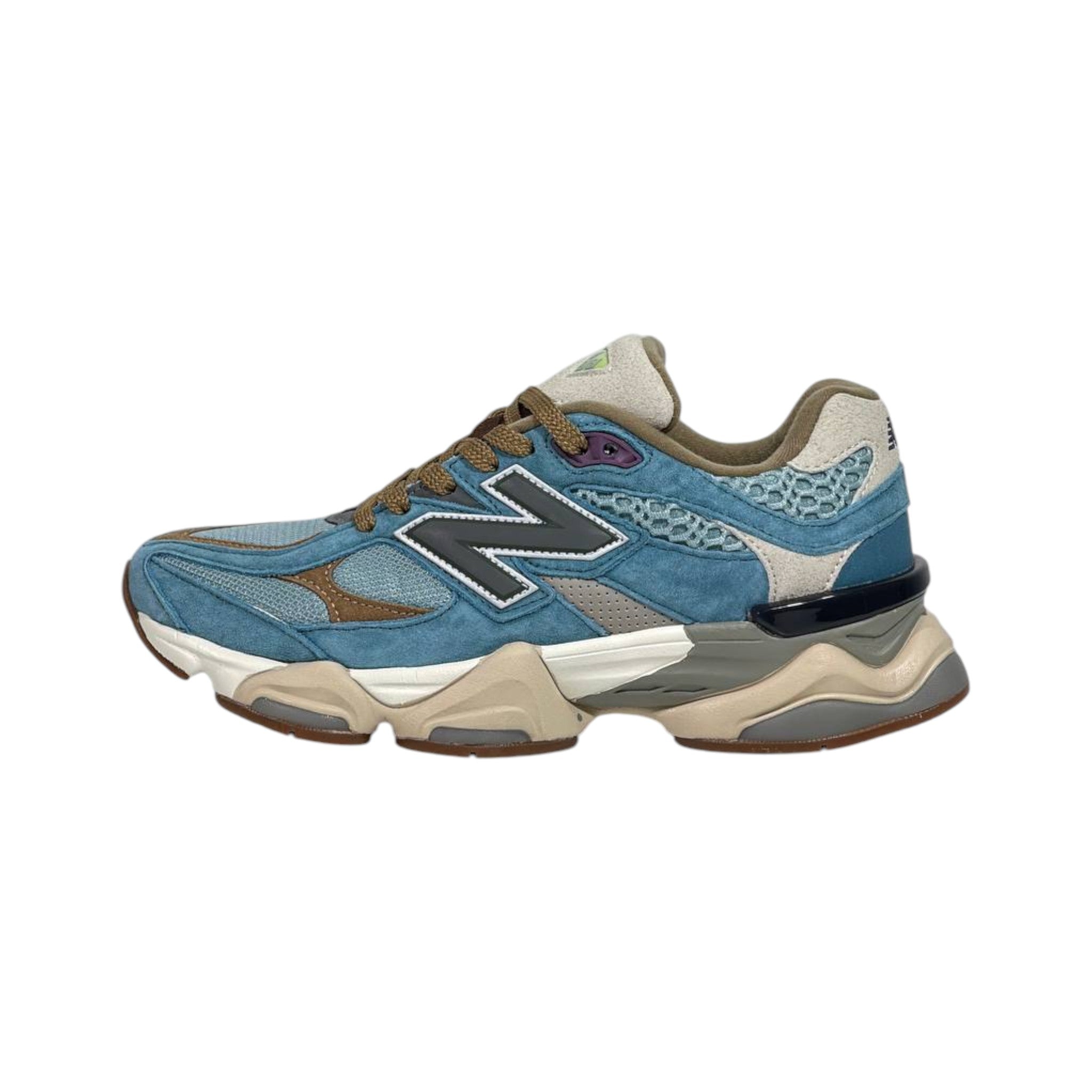 💙👟 New Balance 9060 Blue Suede Lifestyle Sneakers ✨🔥