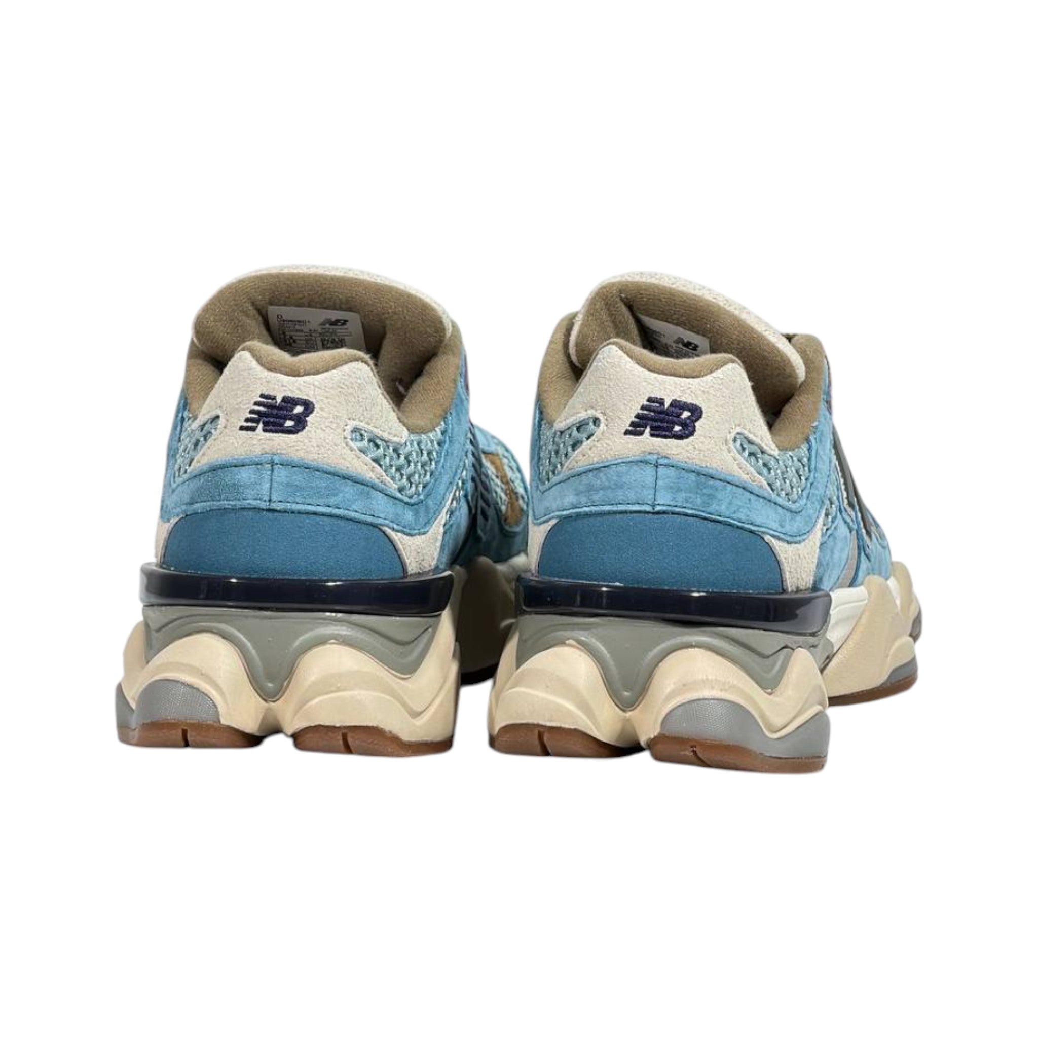 💙👟 New Balance 9060 Blue Suede Lifestyle Sneakers ✨🔥