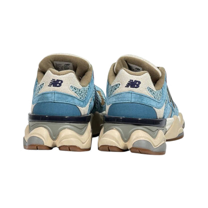 💙👟 New Balance 9060 Blue Suede Lifestyle Sneakers ✨🔥