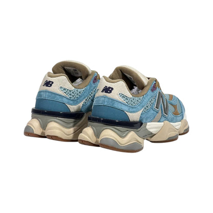 💙👟 New Balance 9060 Blue Suede Lifestyle Sneakers ✨🔥