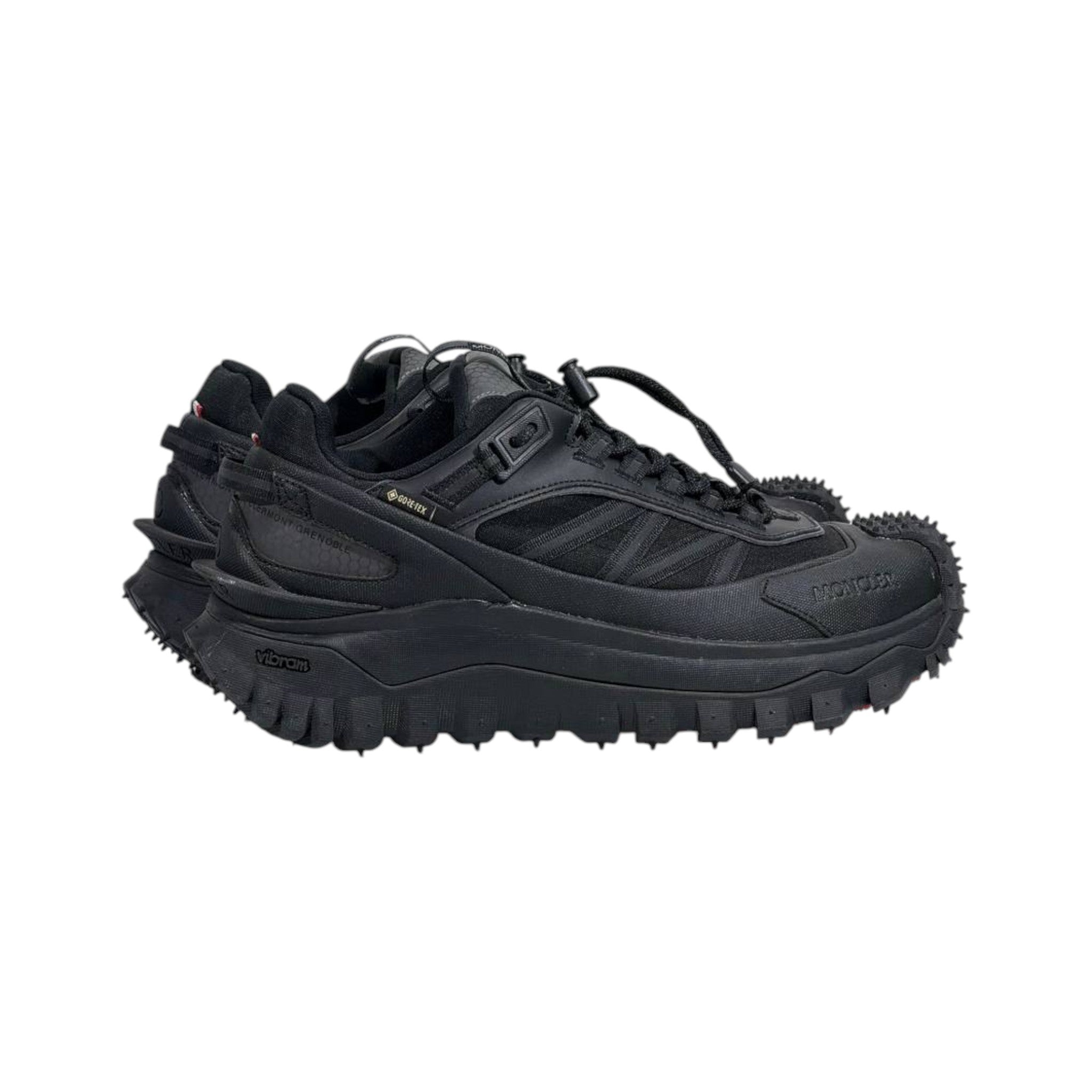 🖤🔥 Moncler Trailgrip GTX Black Performance Sneakers 👟⛰️