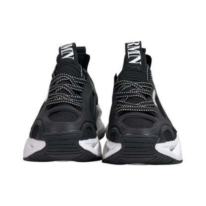 🖤 Armani Exchange Chunky Runner Sneakers White & Black 👟⚡