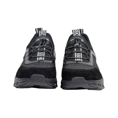 🖤 Hugo Boss All Black Luxury Runner Sneakers 👟⚡