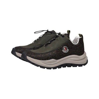 🤎 Moncler Monaco Brown Patterned Sneakers 👟✨