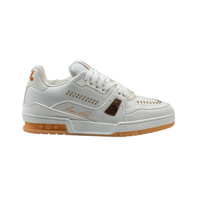 🤍🧡 Louis Vuitton Premium Court Sneakers 👟✨