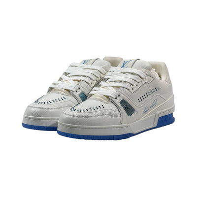 🤍💙 Louis Vuitton Signature Court Sneakers 👟✨